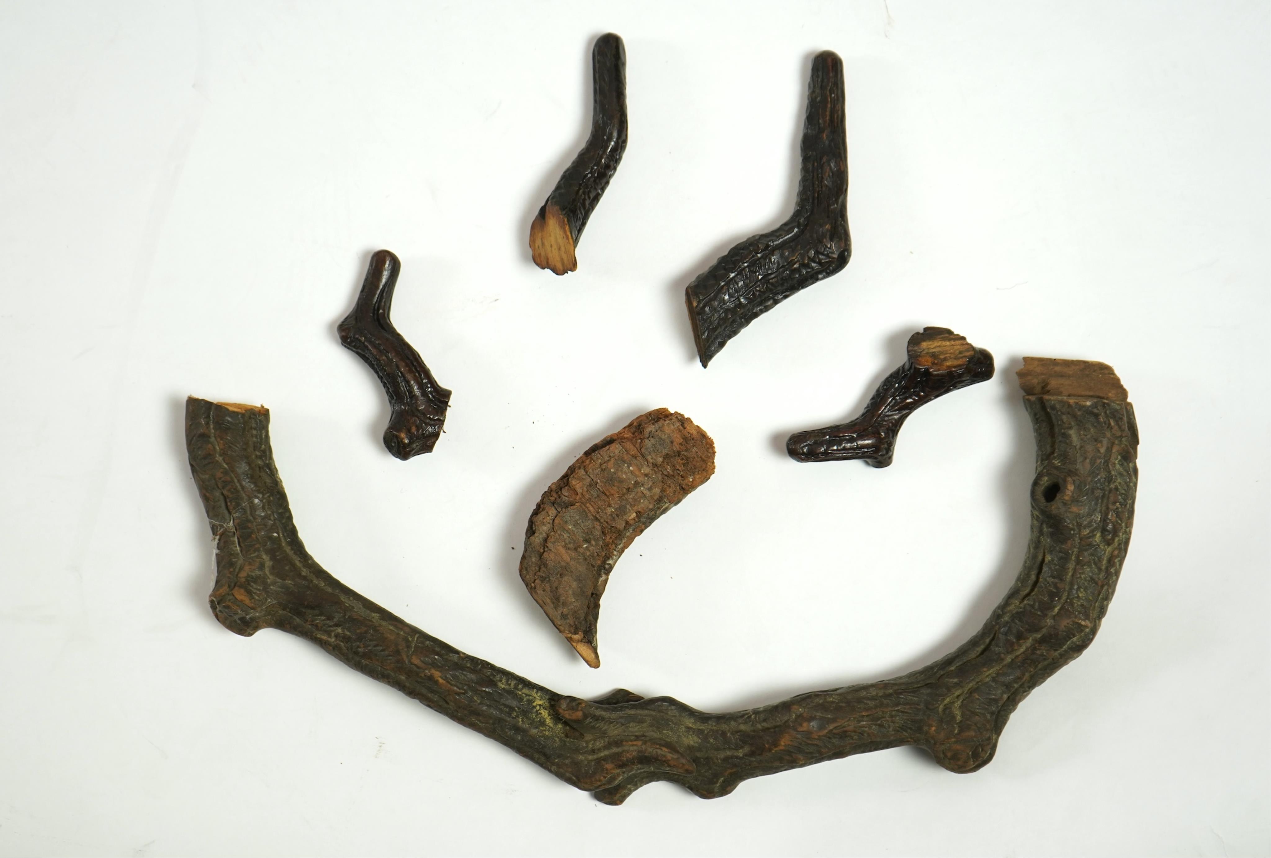 A late 19th century Black forest carved bear hallstand